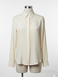 Camicia/bluse dritta 100% seta Tg 44 Boden