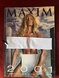 Calendario Maxim 2001