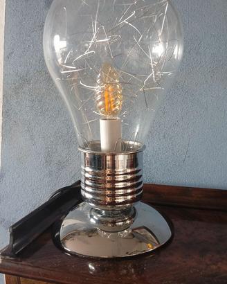 lampada touch a forma di lampadina