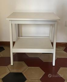 Tavolino legno bianco arredamento
