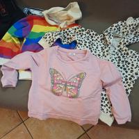 felpe bimba 3/4 anni