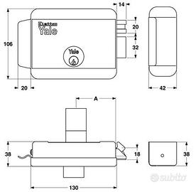 Sarratura Elettrica Yale 680D