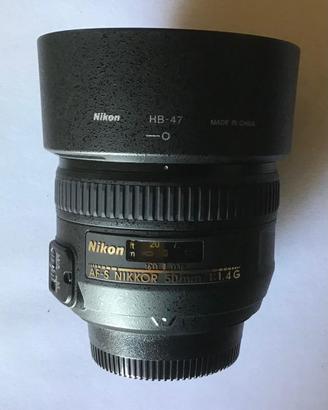 Nikon AF-S nikkor 50mm f/1.4g
