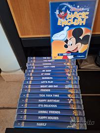 corso completo Magic English Disney dvd