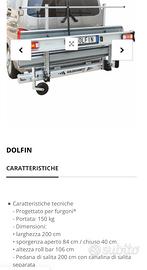 Porta moto Goldschmitt Dolfin per furgone o Van
