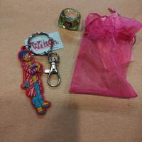 witch portachiavi e anello