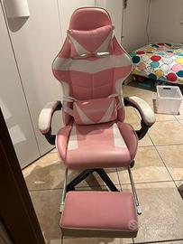 Poltrona gaming ragazza