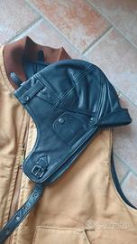 casco vintage pilota auto/aereo