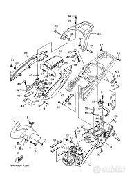 -FIANCHETTO DX POS YAM TDM 900 2003 5PS2472K004B