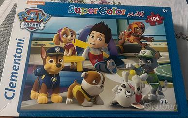 Puzzle paw Patrol maxi 104 pezzi