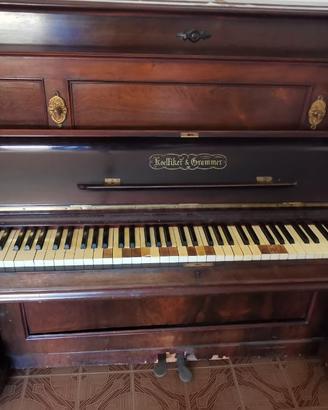 Pianoforte svizzero antico Koelliker & Grammer