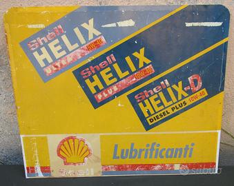 SHELL HELIX lubrificanti vintage