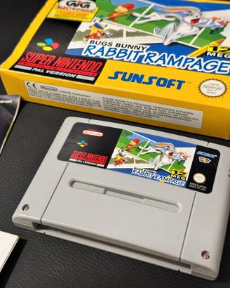 Bugs Bunny Rabbit Rampage – Super Nintendo SNES