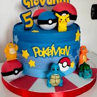 torta scenografica Pokémon 