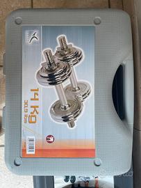 Kit manubri e bilancieri palestra 