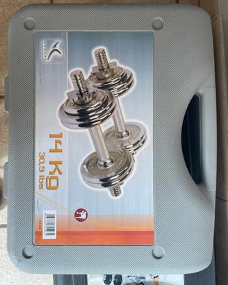 Kit manubri e bilancieri palestra 