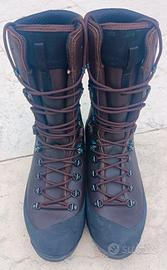 Scarponi anfibi militari invernali in pelle 45