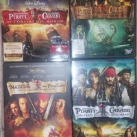 DVD PIRATA DEI CARAIBI PIU SIGNORE DEGLI ANELLI
