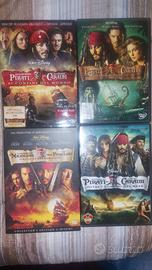 DVD PIRATA DEI CARAIBI PIU SIGNORE DEGLI ANELLI
