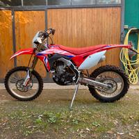 Honda crf 450 2017 enduro targato