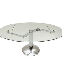 Tavolo Vetro Allungabile