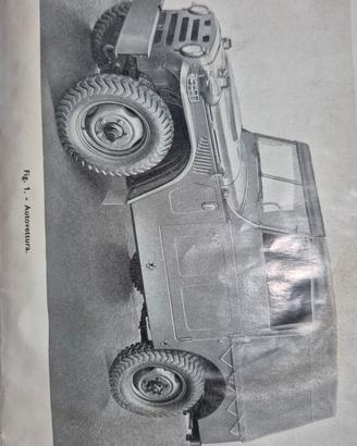 Fiat AR 59 Campagnola libretto Uso e manutenzione 