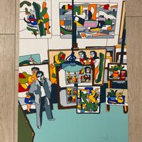 Serigrafia Ugo Nespolo