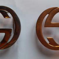 2 Fibbie Vintage logo GUCCI