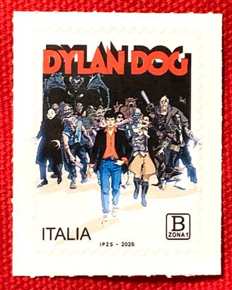 Francobollo Dylan Dog 2026 MINT 40º Anniversario