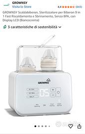 GROWNSY Scaldabiberon 9 in 1