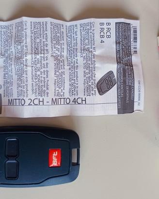 Telecomando nuovo originale BFT Mitto 2 canali