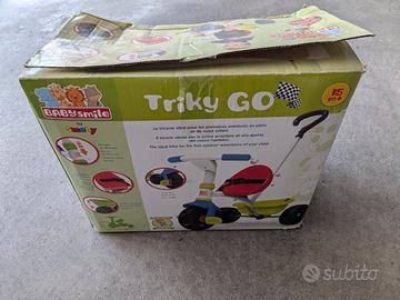 Triciclo Smoby Baby Smile Triky Go