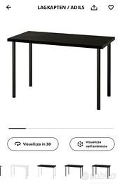 Scrivania IKEA LAGKAPTEN / ADILS