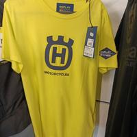 Husqvarna Replay Tee Yellow T-Shirt Taglie: S, L e