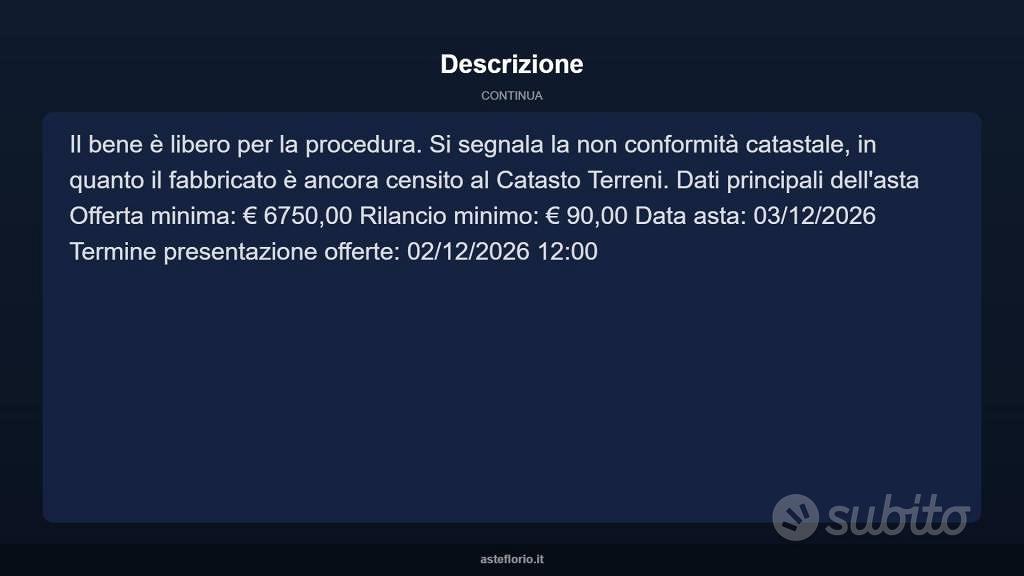 Immobile in asta di 30 m² a Pisogne - Vista 4