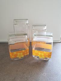 Set 4 barattoli in vetro La prova del cuoco