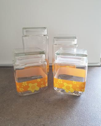 Set 4 barattoli in vetro La prova del cuoco