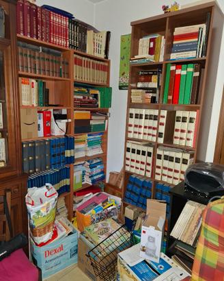 2 librerie color legno