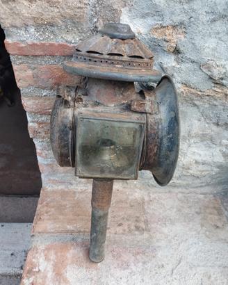 vecchia lanterna da carrozza