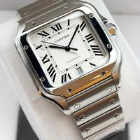 Santos de Cartier XL, Doppio Cinturino, Full set