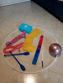 Attrezzi ginnastica ritmica