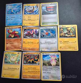 Carte Pokémon 10pz.
