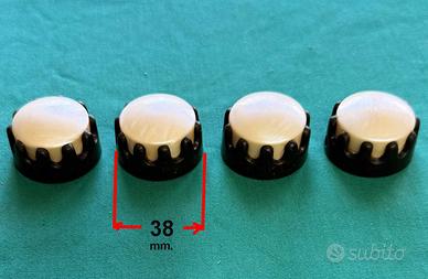 Manopole per radio d’epoca 38 mm. anni ’50 e ‘60