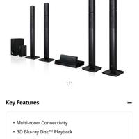 Home Theater LG 5.1 – 1000W – Blu-ray
