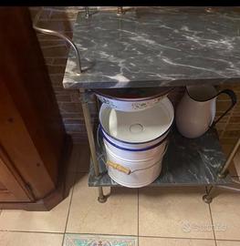 Set lavabo antico