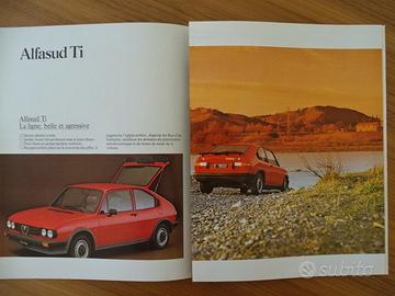 Alfa Romeo Alfasud & Alfasud Ti - depliant 1982