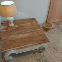 Tavolino in legno 100x100