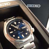 Seiko 5 Automatic Quadrante Blu acciaio