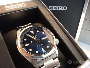 Seiko 5 Automatic Quadrante Blu acciaio