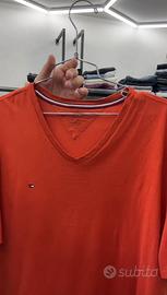 Tommy Hilfiger T-shirt Uomo XL Aranci  GR. BB 0002